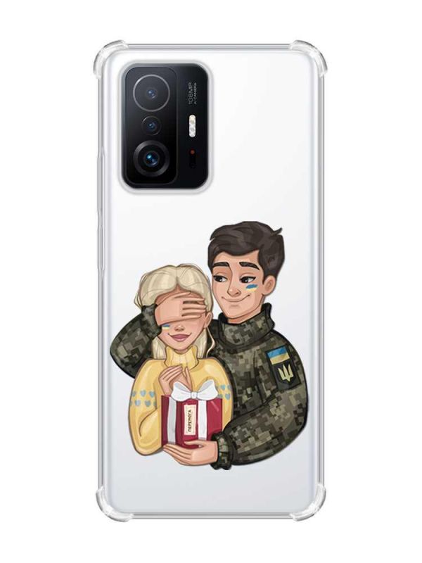 Чохол з потовщеними кутами на Xiaomi 11T :: Подарунок Перемога (принт 178)