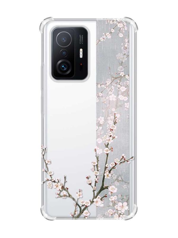 Чохол з потовщеними кутами на Xiaomi 11T :: Квітуча сакура (принт 285)