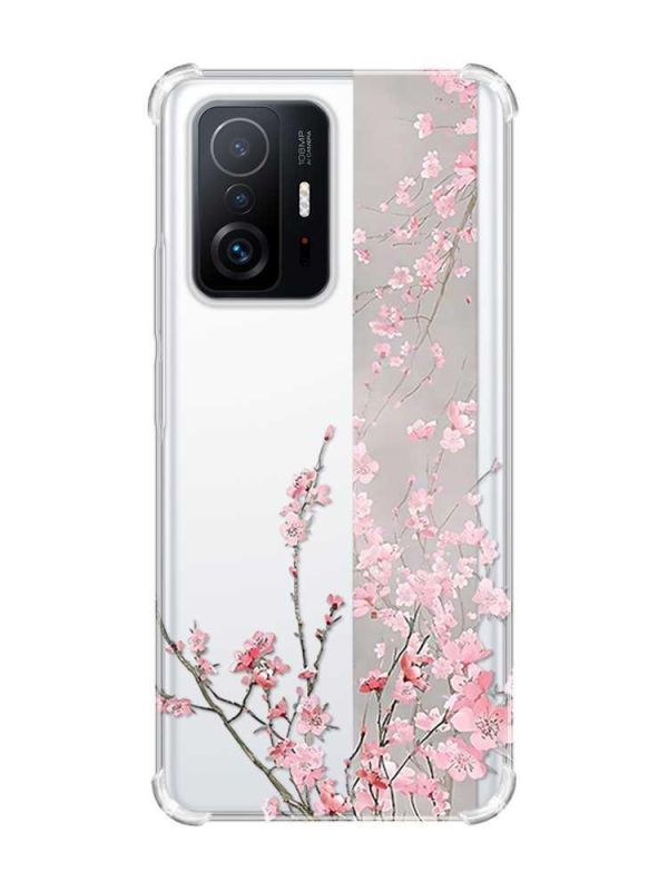 Чохол з потовщеними кутами на Xiaomi 11T :: Сакура у цвіті (принт 286)