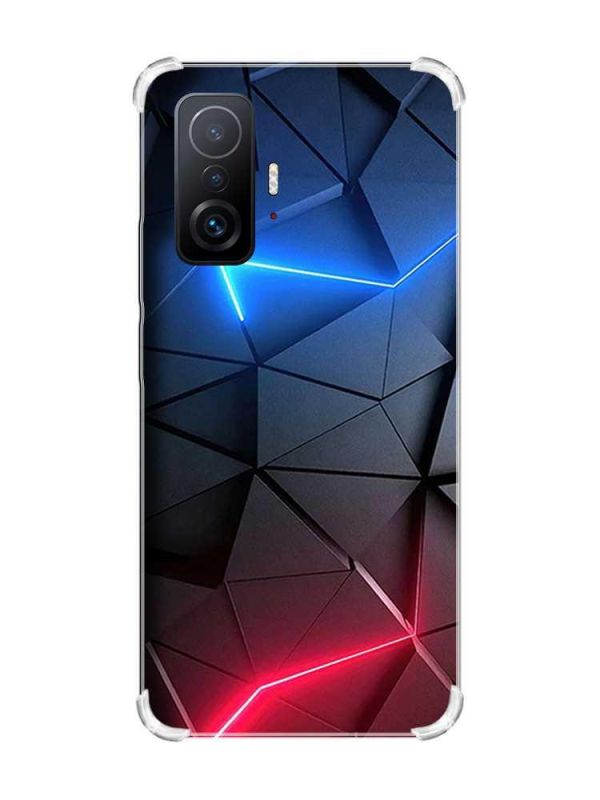 Чохол з потовщеними кутами на Xiaomi 11T :: Рельєфний фон (принт 36)