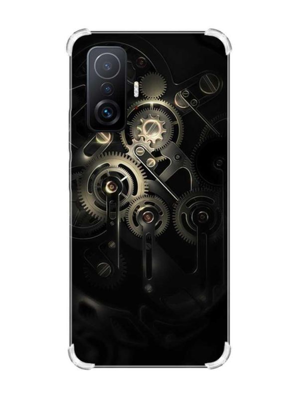 Чохол з потовщеними кутами на Xiaomi 11T :: Механізм (принт 238)