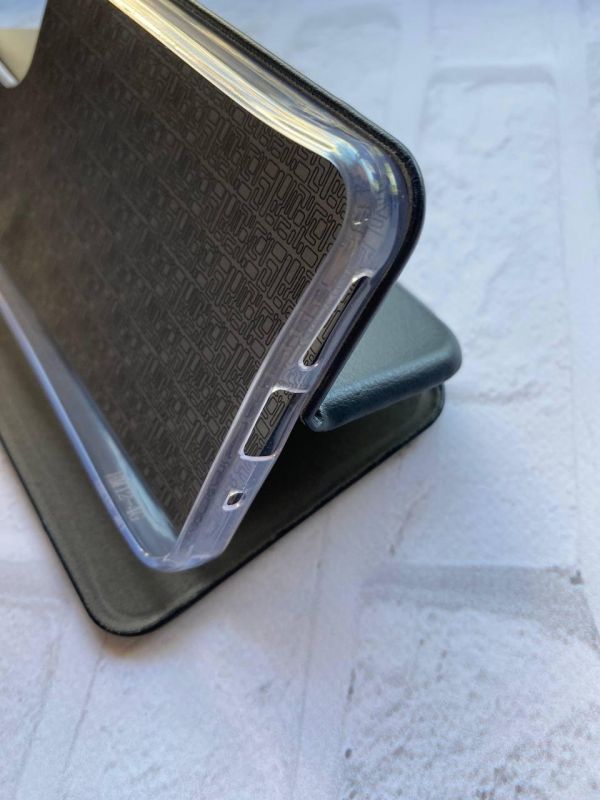 Чохол-книжка з малюнком для Xiaomi Redmi 12 Чорний :: Тюльпани (принт 265)