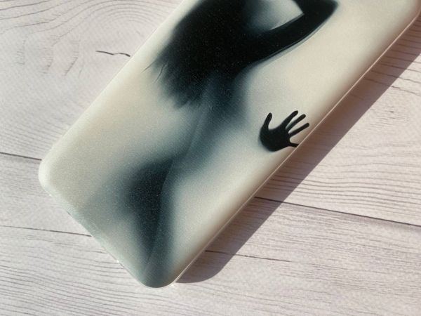 Чохол на Samsung Galaxy S10 Plus :: Силует дівчини (принт 66)