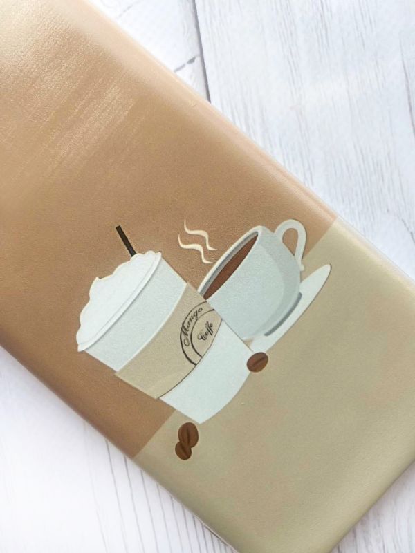 Чохол з потовщеними кутами на Xiaomi 12 Lite :: Кава (принт 108)