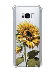 Чохол з потовщеними кутами на Samsung Galaxy S8 :: Соняшник (принт 274)