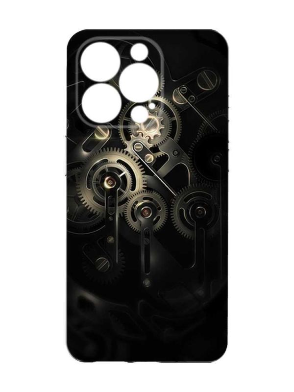 Чохол із захистом камери на  iPhone 15 Pro :: Механізм (принт 238)