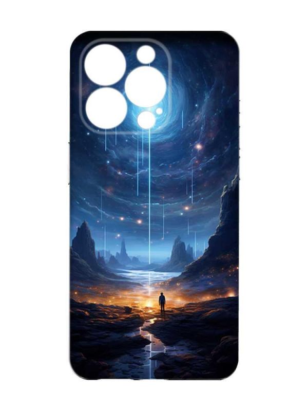 Чохол із захистом камери на  iPhone 15 Pro :: Космос (принт 244)