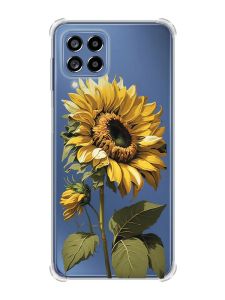 Чохол з потовщеними кутами на Samsung Galaxy M53 (M536) 5G :: Соняшник (принт 274)