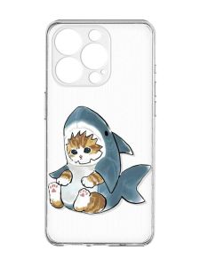 Прозорий чохол із захистом камери на iPhone 15 Pro Max :: Кошеня (принт 120)