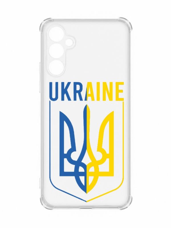 Чохол із потовщеними кутами на Samsung Galaxy A54 5G/A546 :: Тризуб (патріотичний принт 254)