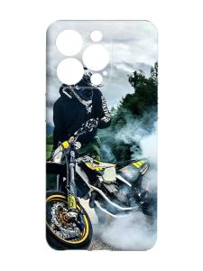 Чохол із захистом камери на iPhone 15 Pro Max :: Мото Драйв (принт 68)