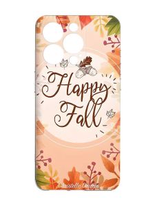 Чохол із захистом камери на iPhone 15 Pro Max :: Щасливої осені (принт 110)