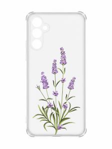 Чохол з потовщеними кутами на Samsung Galaxy A34 5G :: Гілочки лаванди (принт 266)