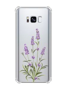 Чохол з потовщеними кутами на Samsung Galaxy S8 :: Гілочки лаванди (принт 266)