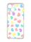 Прозорий чохол із захистом камер на iPhone 15 :: Різнокольорові сердечка (принт 335)