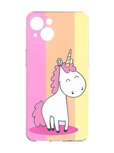 Чохол із захистом камер на iPhone 15 :: Єдиноріг (принт 104)