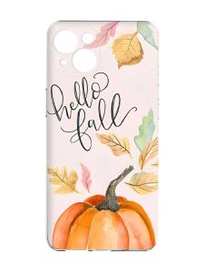 Чохол із захистом камер на iPhone 15 :: Привіт, осінь (принт 111)