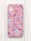 Матовий рожевий чохол на Samsung Galaxy A04E/A042 :: Квітковий фон (принт 267)