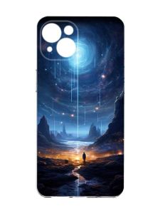 Чохол із захистом камер на iPhone 15 :: Космос (принт 244)