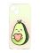 Чохол із захистом камер на iPhone 15 :: Кавай авокадо з сердечком (принт 310)