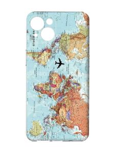 Чохол із захистом камер на iPhone 15 :: Карта світу (принт 318)