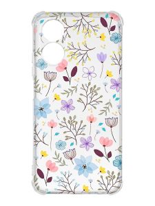 Чохол із потовщеними кутами на Oppo A17 :: Квітковий фон (принт 267)