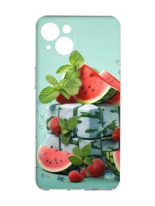 Чохол із захистом камер на iPhone 15 :: Кавунова свіжість (принт 338)