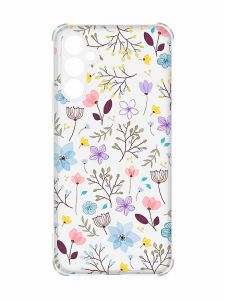 Чохол з потовщеними кутами на Samsung Galaxy A34 5G :: Квітковий фон (принт 267)