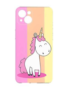 Чохол із захистом камер на iPhone 15 Plus :: Єдиноріг (принт 104)