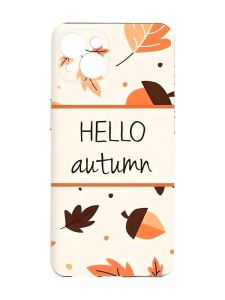 Чохол із захистом камер на iPhone 15 Plus :: Привіт, осінь (принт 109)