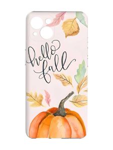 Чохол із захистом камер на iPhone 15 Plus :: Привіт, осінь (принт 111)