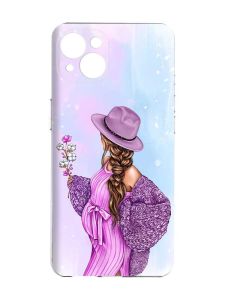 Чохол із захистом камер на iPhone 15 Plus :: В очікуванні дівчинки (принт 223)