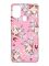 Матовий рожевий чохол на Samsung Galaxy M30s/M21 :: Фон Троянди (принт 273)