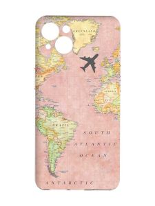 Чохол із захистом камер на iPhone 15 Plus :: Подорожі. Карта (принт 320)