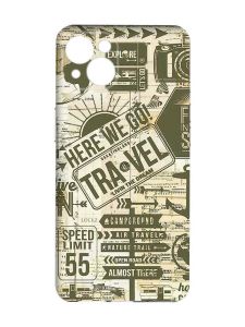 Чохол із захистом камер на iPhone 15 Plus :: Мандри (принт 324)