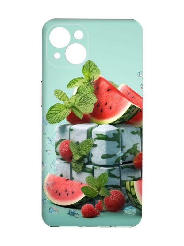 Чохол із захистом камер на iPhone 15 Plus :: Кавунова свіжість (принт 338)