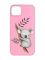 Матовий рожевий чохол на  Apple iPhone 14 :: Коала (принт 132)