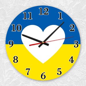 Годинник настінний :: Україна. Серце