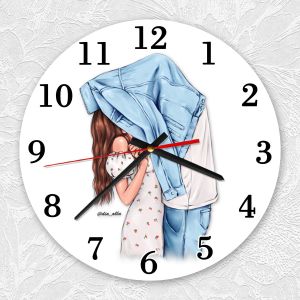 Годинник настінний :: Поцілунок (принт 33)