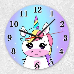 Годинник настінний :: Одноріг (принт 103)