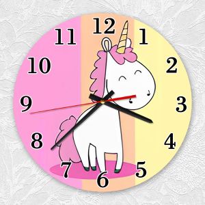Годинник настінний :: Одноріг (принт 104)