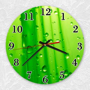 Годинник настінний :: Роса на листочку