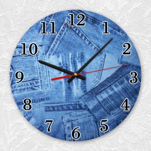 Годинник настінний :: Джинс