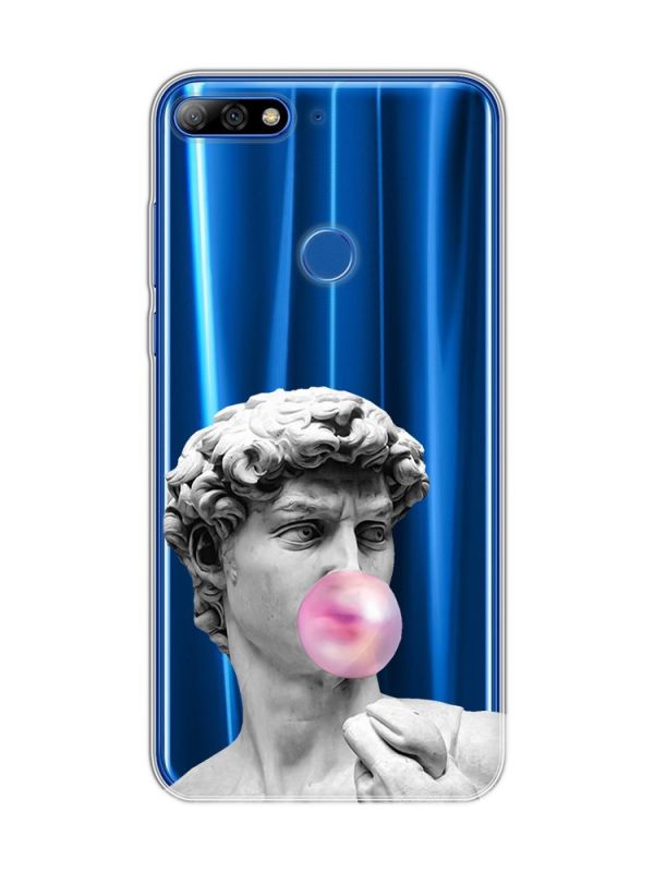 Прозорий чохол на Huawei Y7 (2018)/Y7 prime (2018) :: Скульптура (принт 352)