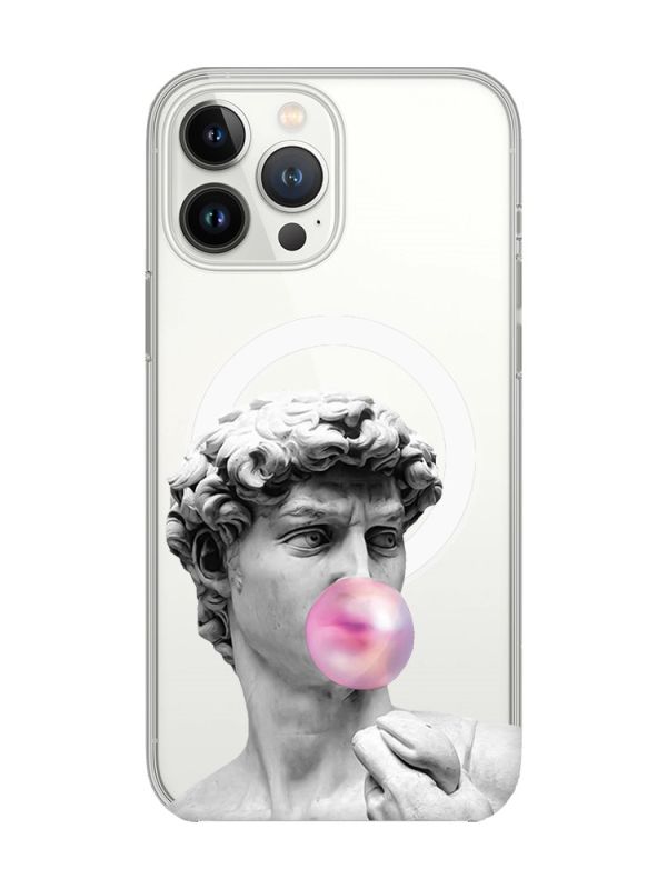 Магнітний чохол на iPhone 14 Pro із підтримкою MagSafe :: Скульптура (принт 352)