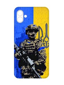 Чохол на Samsung Galaxy A04e/A042 :: Солдат (патріотичний принт 350)