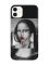 Матовий чорний чохол на Apple iPhone 11 (6.1) :: Сучасна Мона Ліза (принт 351)