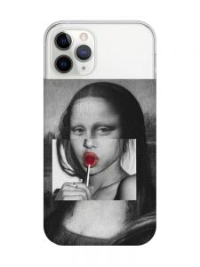 Магнітний чохол на iPhone 11 Pro Max із підтримкою MagSafe :: Сучасна Мона Ліза (принт 351)