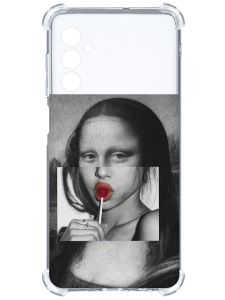 Чохол з потовщеними кутами на Samsung Galaxy A14 5G :: Сучасна Мона Ліза (принт 351)