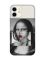 Прозорий чохол на iPhone 12 mini :: Сучасна Мона Ліза (принт 351)